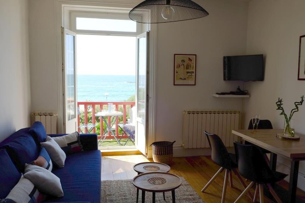 Appartement Le Sahel - Vue Imprenable Sur L'Ocean Biarritz Exterior foto