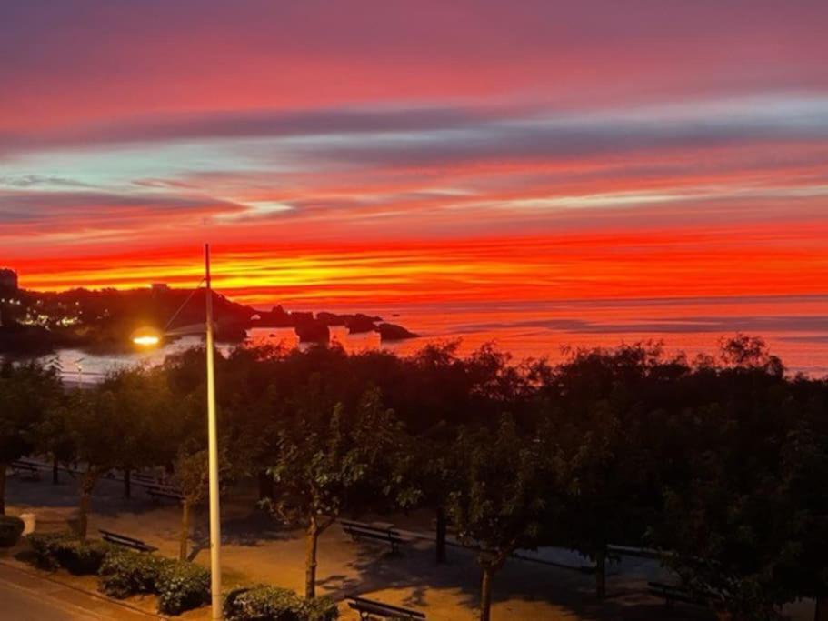 Appartement Le Sahel - Vue Imprenable Sur L'Ocean Biarritz Exterior foto